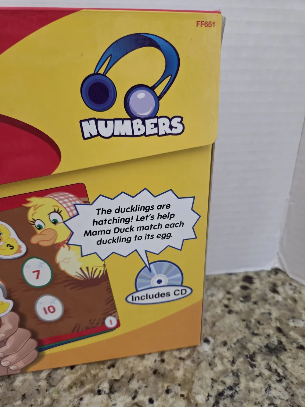 Lakeshore Learning Number Listening Center Numbers CD Included Ages 3+